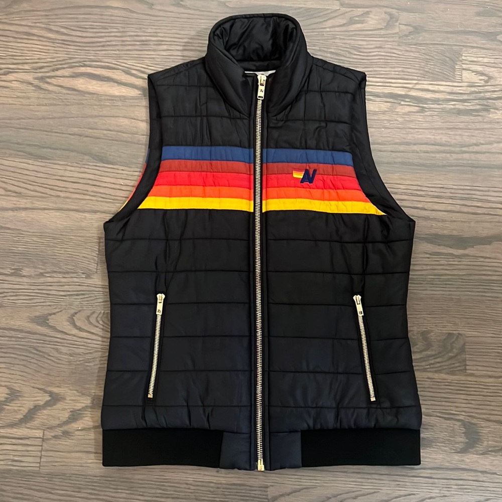 Aviator Nation 5 stripe Vest